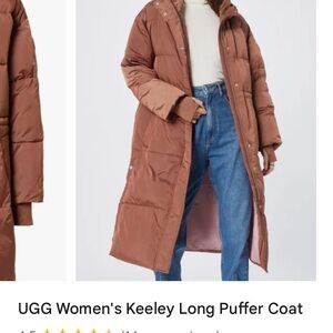 UGG Women’s Keeley long puffer coat- size medium.